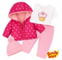 SMILY PLAY Duża lalka miękki bobas mówi śpiewa interaktywna PL ENG 41 cm