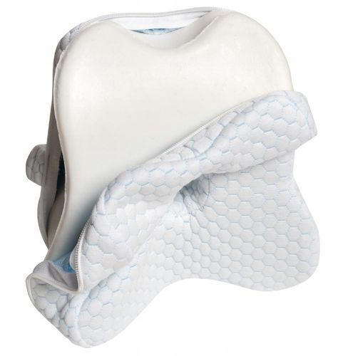 PODUSZKA ORTOPEDYCZNA KLIN MIĘDZY NOGI KOLANA DO SPANIA SEPARATOR na Arena.pl