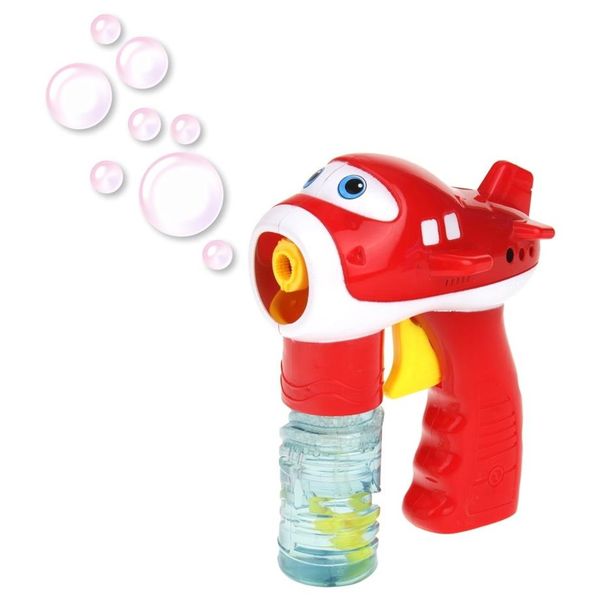 Pistolet do Baniek Mydlanych Samolot - czerwony zdjęcie 2