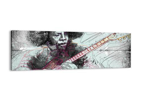 Obraz Na Płótnie - Gitara Muzyka  - 90X30 Cm - Ab90X30-2559 na Arena.pl