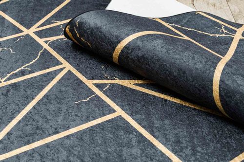RUG/LU/ARLEN/MARBLE2/BLACK/120x170 na Arena.pl