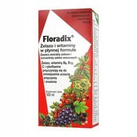 Floradix Żelazo Witaminy 500 ml – żelazo w płynie, energia, odporność