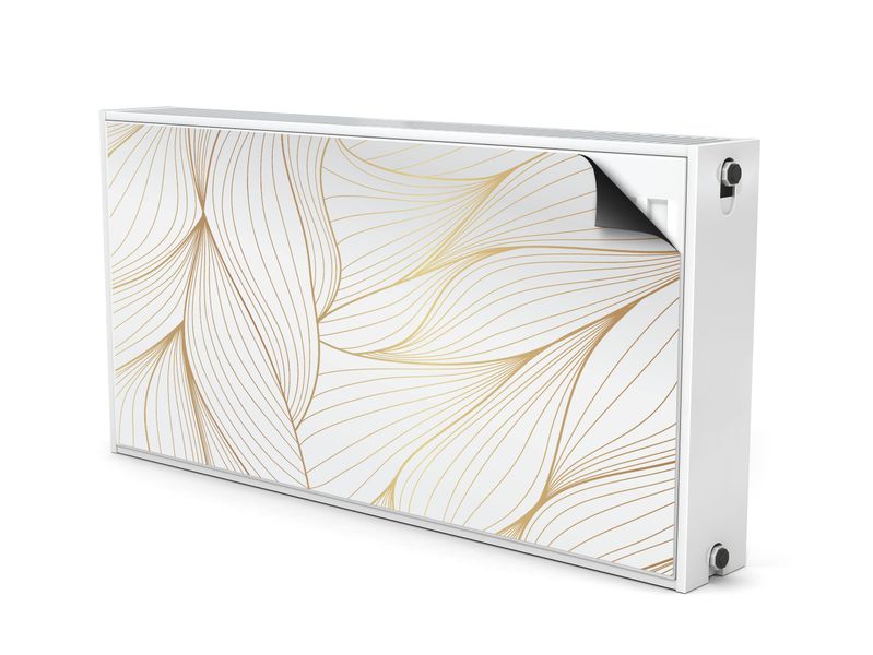 MASKOWNICA Magnetyczna Grzejnika Liście Styl Line-art 80cm x 60cm zdjęcie 2