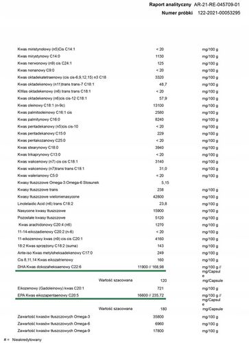 OstroVit Omega 3 180 kapsułek WITAMINY KWASY TŁUSZCZOWE na Arena.pl