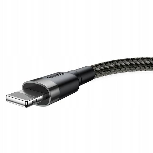BASEUS KABEL USB LIGHTNING DO IPHONE 2.4A MOCNY W OPLOCIE 0,5M na Arena.pl
