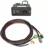ZŁĄCZE USB I ADAPTER AUX IN 5G0035222E Volkswagen Golf Passat SEAT