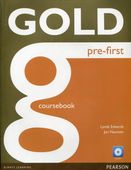Gold Pre- First Coursebook with CD Lynda Edwards