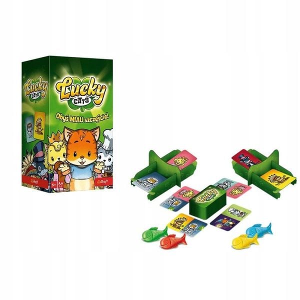 TREFL 02515 Gra rodzinna Lucky Cats zdjęcie 1
