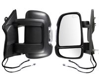 Lusterko LEWE Elektryczne Ducato Boxer Jumper 2011-2023 10pin czujnik temp. Krótkie ogrzewane lustro drzwi kierowcy 1613693180 1635685380 8153PP 815463 8154NC 71748246 71748250 71748254 71778683 735440423 735480940 735517079 735620699 735661832