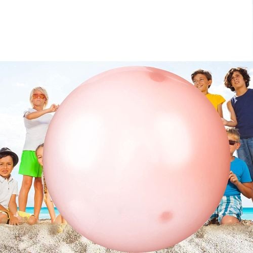 Zestaw 4 Dużych Kul Wodnych 70 cm Kolorowe Nadmuchiwane Bańki TPR Lato na Arena.pl
