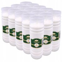 Wkłady do Zniczy Parafinowe Znicze Flamma Uniwersalny Rozmiar 17cm 96h 4dni