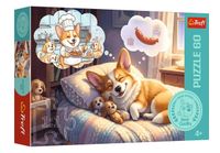 puzzle 60  corgi w krainie snów 17434