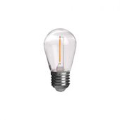 ŻARÓWKA LED FILAMENT E27 1W 2700K CIEPŁA KLASA F 360 STOPNI