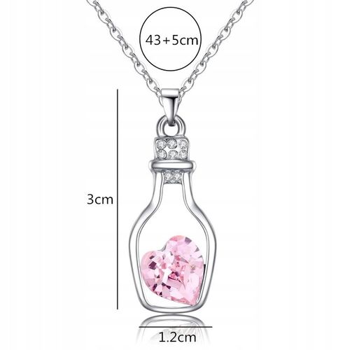 NASZYJNIK PRZYJAŹŃ SERCE PRZYJACIÓŁKI BFF 2SZ B050 na Arena.pl