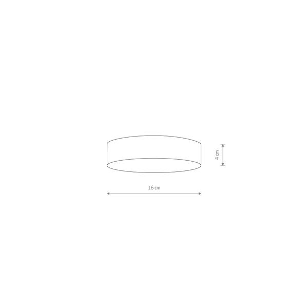 Plafon LID ROUND LED 25W zdjęcie 4