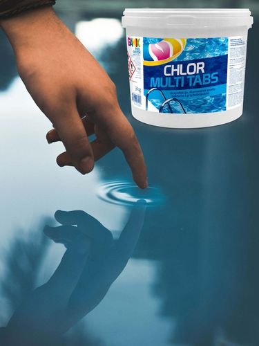 CHLOR MULTI TABLETKI DO BASENU BLUE WATER 10W1 na Arena.pl