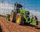 Puzzle Traktor Ciągnik