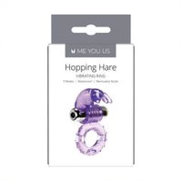 Pierścień- Me You Us Hopping Hare Cock Ring Purple