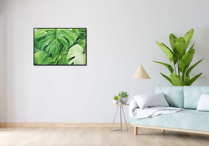 Plakat 84x59,5cm Tajemnice Liści zdjęcie 4