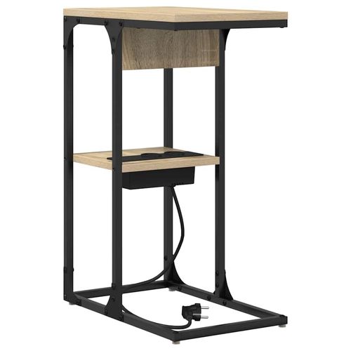 Stolik nocny dąb sonoma 41.5 x 26 x 60.5 cm na Arena.pl