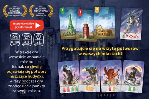 GRA MONSTER CITY - NASZA KSIĘGARNIA na Arena.pl