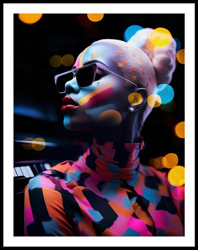 Plakat 50x65cm Melodia Bijąca z Duszy na Arena.pl
