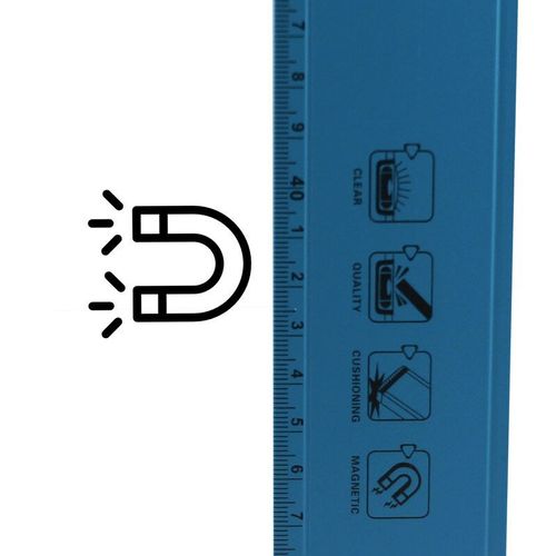 19476 Zestaw poziomic magnetyczne 10/30/80/120 cm aluminiowe na Arena.pl