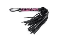 flogger argus fioletowy lampart 45 cm
