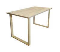 Stół do salonu kuchni 70x120x28 LOFT złoty Dąb Sonoma