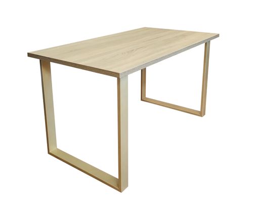 Stół do salonu kuchni 70x120x28 LOFT złoty Dąb Sonoma na Arena.pl