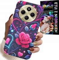 ETUI DO XIAOMI REDMI 14C 4G - SERCE, RÓŻA, NASTOLETNIE CASE + SZKŁO