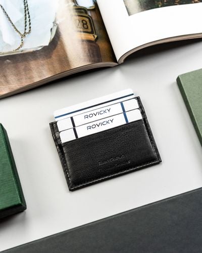 etui skórzane na karty 786-ndm black na Arena.pl