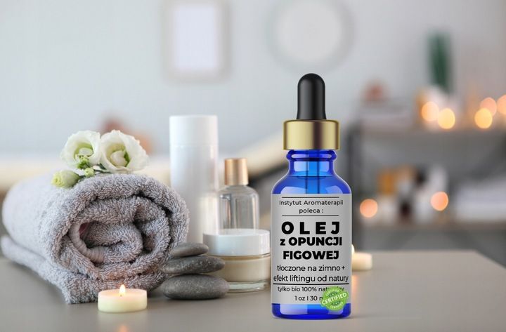Olej BIO Opuncji Figowej zimnotłoczony lifting zdjęcie 6
