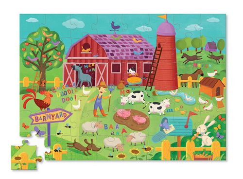Crocodile Creek Puzzle FARMA 48 elementów na Arena.pl