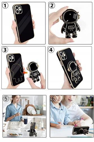ETUI ASTRONAUT DO REALME C55 SILIKON CASE + SZKŁO na Arena.pl