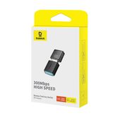 zewnętrzna karta sieciowa usb wifi 2.4ghz 300mb/s czarna