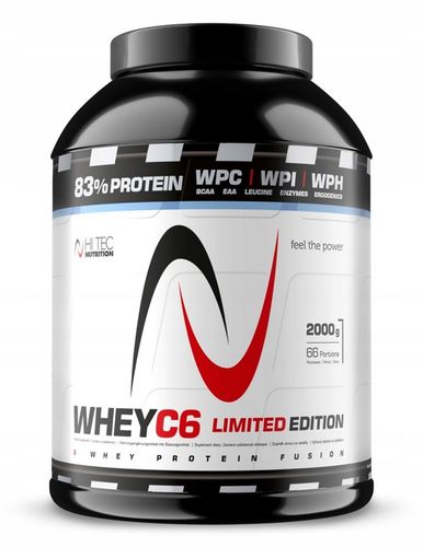 HI TEC WHEY C6 - BIAŁKO IZOLAT HYDROLIZAT - WPI WPH na Arena.pl