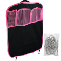 ORGANIZER OCHRONNY NA FOTEL SAMOCHODOWY RÓŻOWY OCHRANIACZ OSŁONA FOTELA