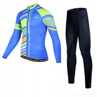 Strój Rowerowy Komplet Kolarski Ocieplany Z Wkładką Żelową X-Tiger Termo M