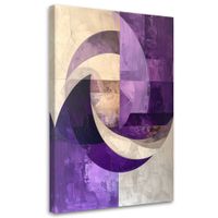 Obraz do salonu sypialni biura, Abstrakcja kształy figury