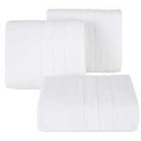 Ręcznik Adore 01 30X50 cm biały bawełna 500 g miękki i chłonny