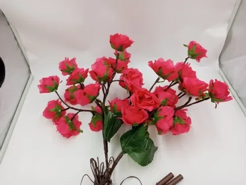 Lampki Ogrodowe LED Krzew Róży 2 szt, 40 Diod na Arena.pl