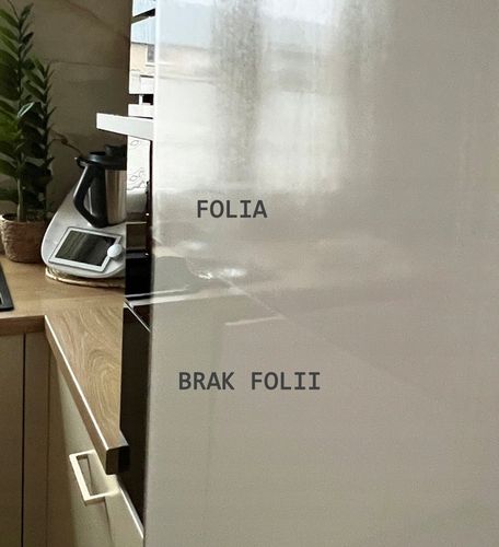 FOLIA OCHRONNA Drzwi Meble PRZECIW DRAPANIU Samoprzylepna BEZBARWNA 100x50 na Arena.pl