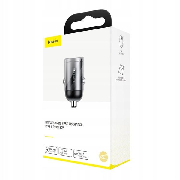 ŁADOWARKA SAMOCHODOWA BASEUS USB-C QC 4.0+ PD 30W zdjęcie 2