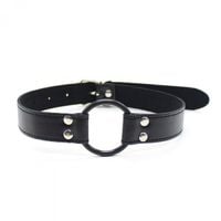 knebel easy belt ring gag (nero)