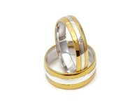 Złote Obrączki Ślubne 585 model SU19 DUŻY WYBÓR