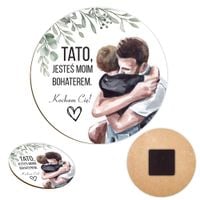 Prezent Na Dzień Ojca Do Szkoły Przedszkola Magnes Upominek Dla Taty