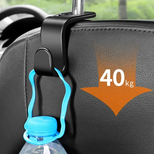 Zestaw 4 x Wieszak Hak Haczyk Uchwyt na Zagłówek Zakupy do Fotela Samochodu na Arena.pl