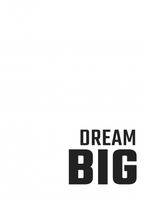 Plakat 13x18cm Z Napisami Nowoczesny Cytat Dream Big