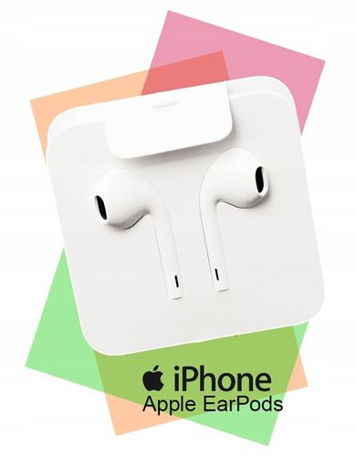 ORYGINALNE SŁUCHAWKI APPLE EARPODS LIGHTNING MMTN2ZM/A IPHONE XS 12 13 14 na Arena.pl